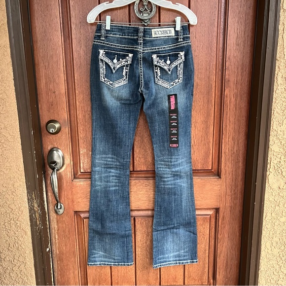Women’s Rock & Roll Denim Jeans - Picture 4 of 10